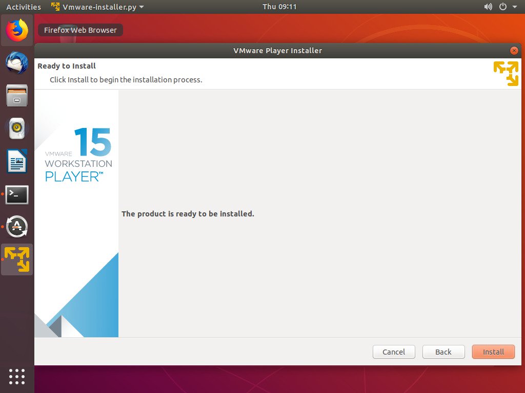 Install VMware Workstation Player di Ubuntu 5