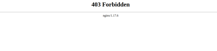 install ModSecurity 403 Forbidden di CentOS 8