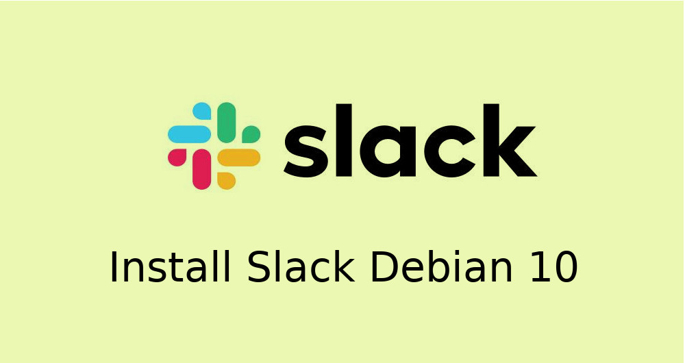 Как установить slack на debian