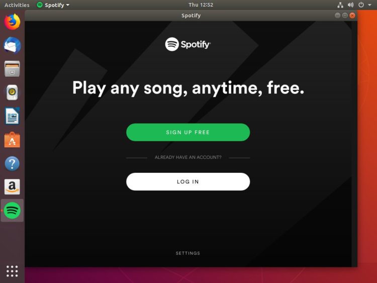 spotify ubuntu